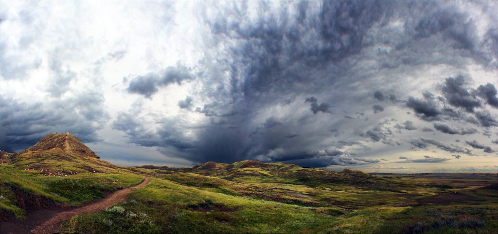 Grasslands National Park Storm Clouds