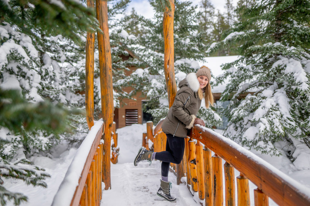 Christmas Winter Sherpa Fleece Lined Leggings For Women, High