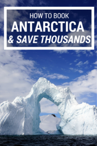 How to save thousands when booking a trip to Antarctica.