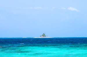 Quite possibly the tiniest inhabited island ever.