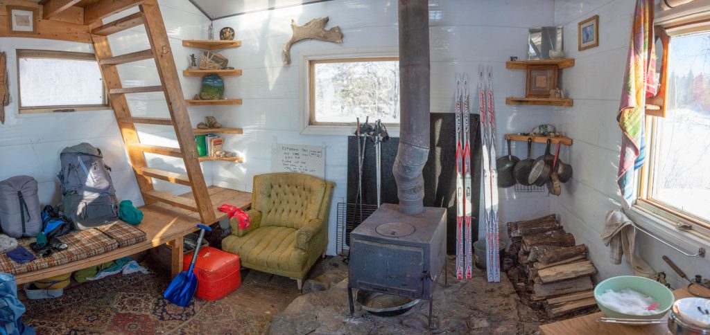 Duck Mountain Ski Trail shelter