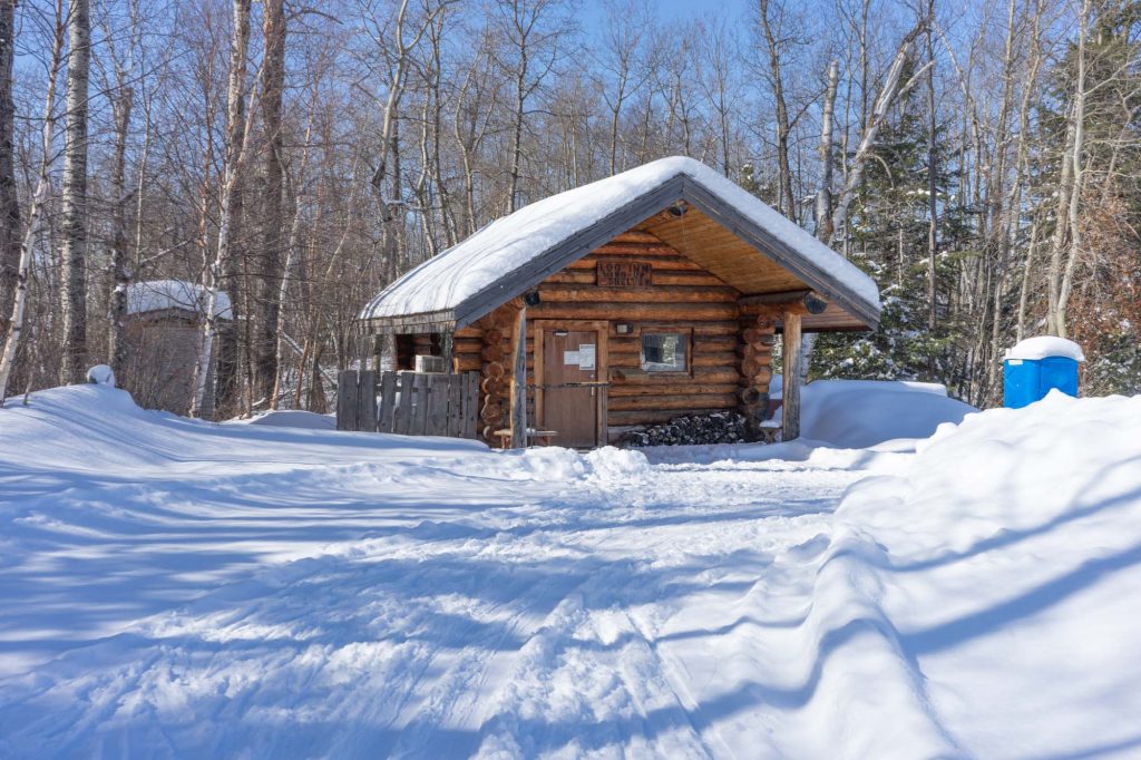 Log Inn Shelter in Duck Mountain Provincial Park