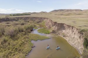 Paddling the Frenchman River Valley
