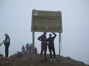 Officially made it to the top! An impressive 4696m - and no major signs of altitude sickness.