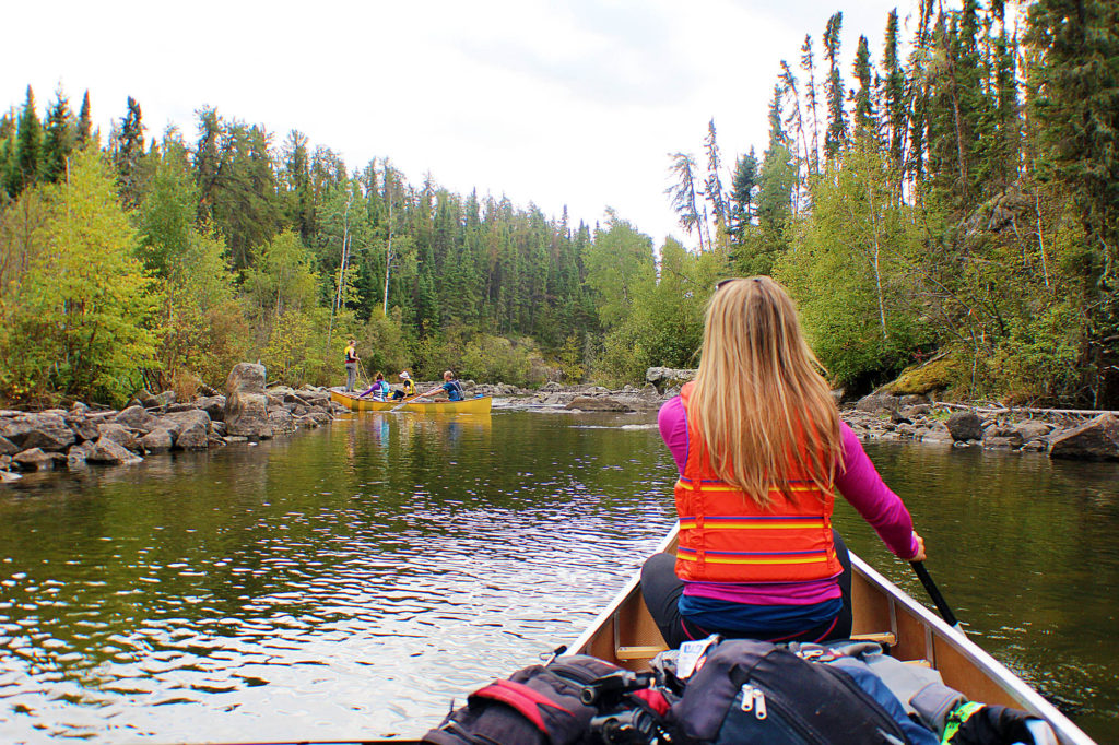 Ashlyn George Canoeing