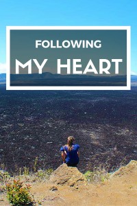Sometimes you just need to listen to you heart - and follow it!
