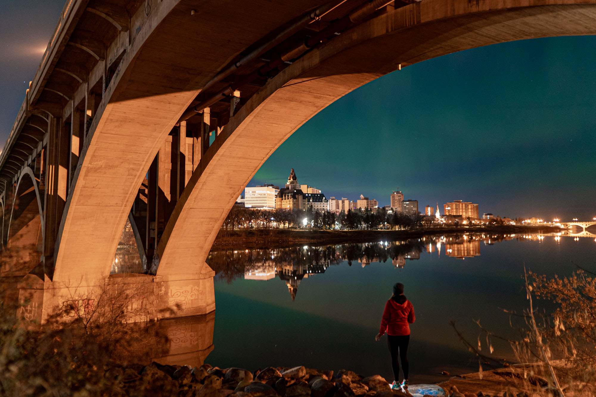 northern lights Saskatoon