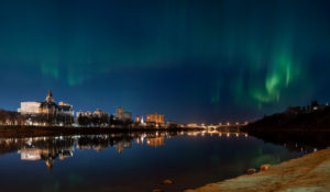 northern lights Saskatoon
