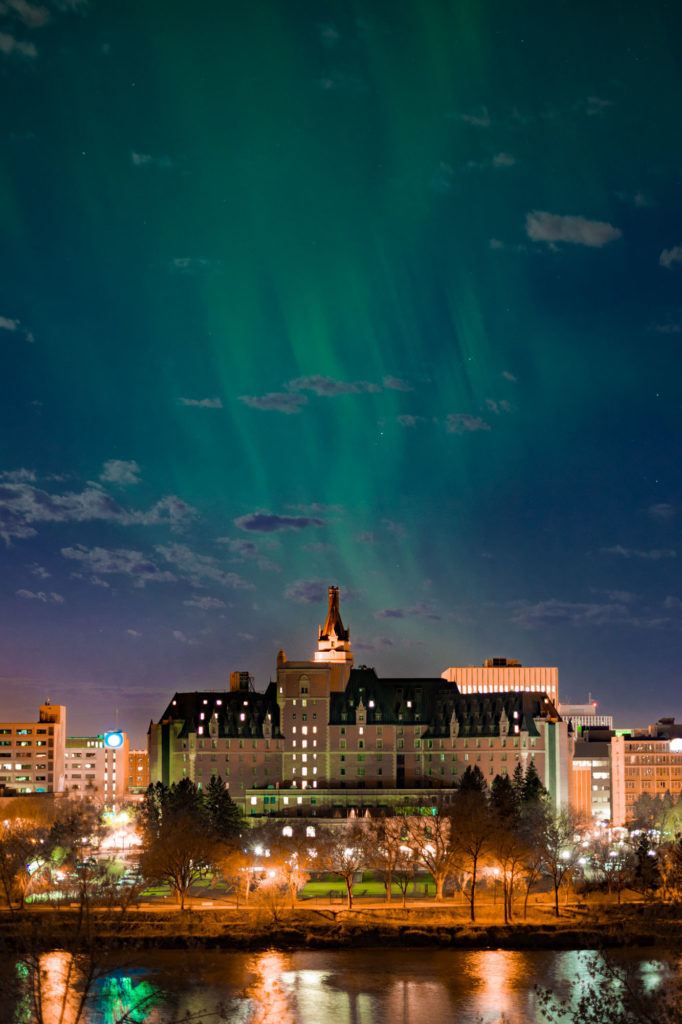 northern lights Saskatoon