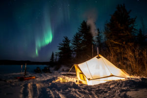 Winter Camping in Saskatchewan