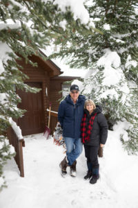 Snowshoeing in Cypress Hills